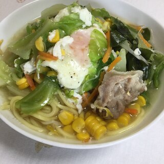 塩麹ラーメン